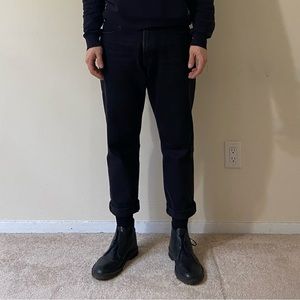 Clarks The Original Desert Black Leather Boot Size 10